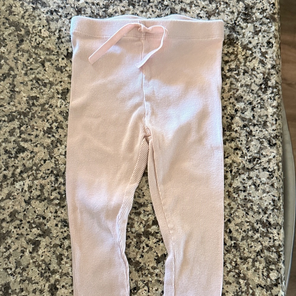 Zara Pink Girls Leggings (4-5)